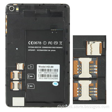 Smartphone, HD-89, Black, Google's Android 4.2.2, Dual-SIM and Standby